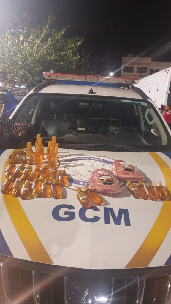 Guarda Civil Municipal apreende dois adolescentes em flagrante por furto de lojas no Centro