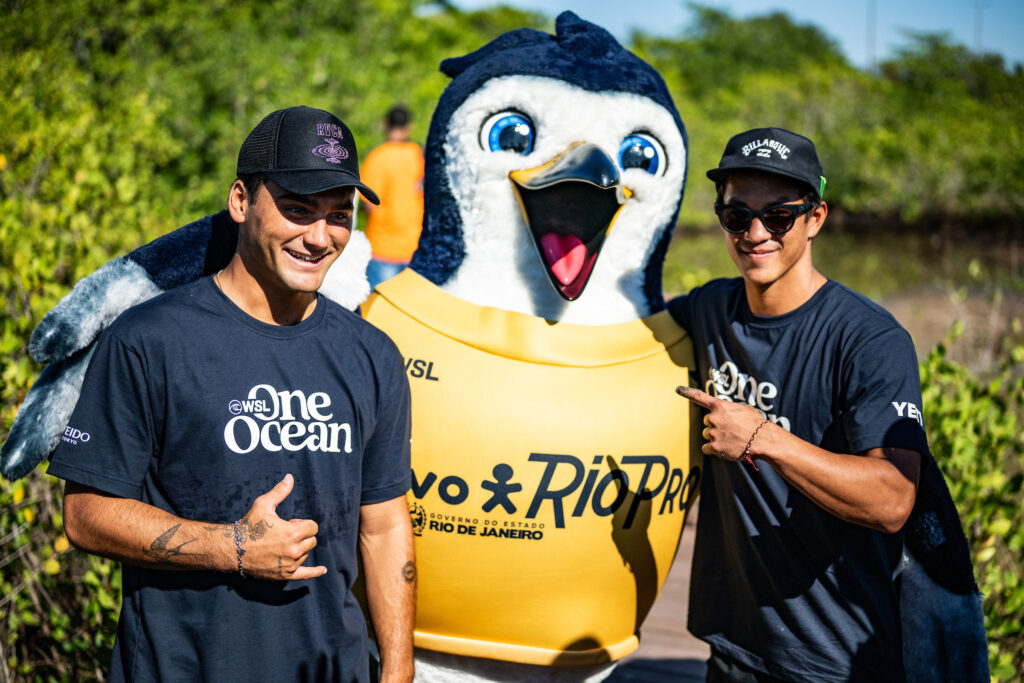 Circuito Mundial de Surfe em Saquarema recolhe toneladas de resíduos e município vai ganhar três pontos de ônibus