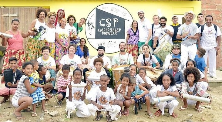 Grupo Cultural Sopro de Gaia apresenta o show Firma o Tambor, no Centro Cultural Sesc Quitandinha