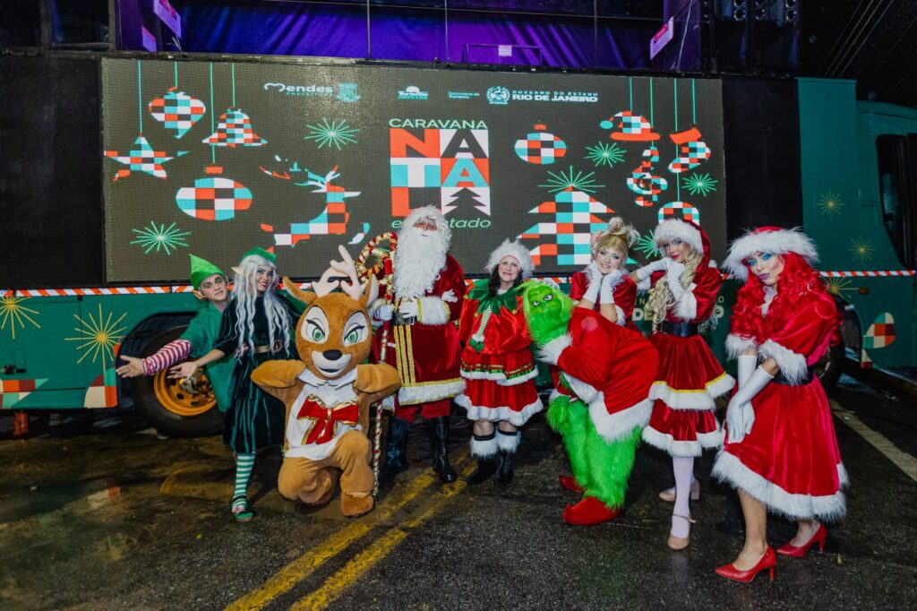 Caravana Natal Encantado 2025 leva música, luz e espírito natalino a cidades do interior do Rio de Janeiro