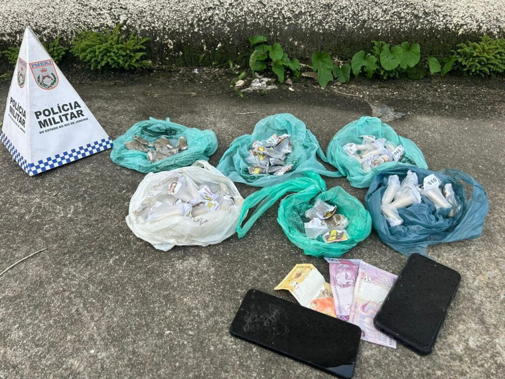 Apreensão de drogas no Quissamã