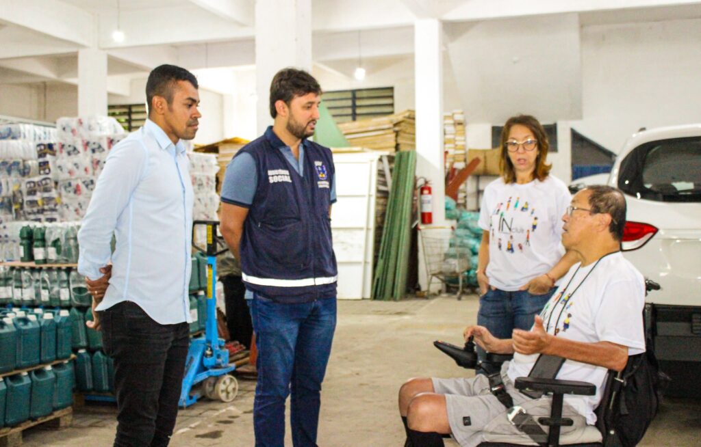 Prefeitura recebe quase 550 equipamentos doados para a Assistência Social