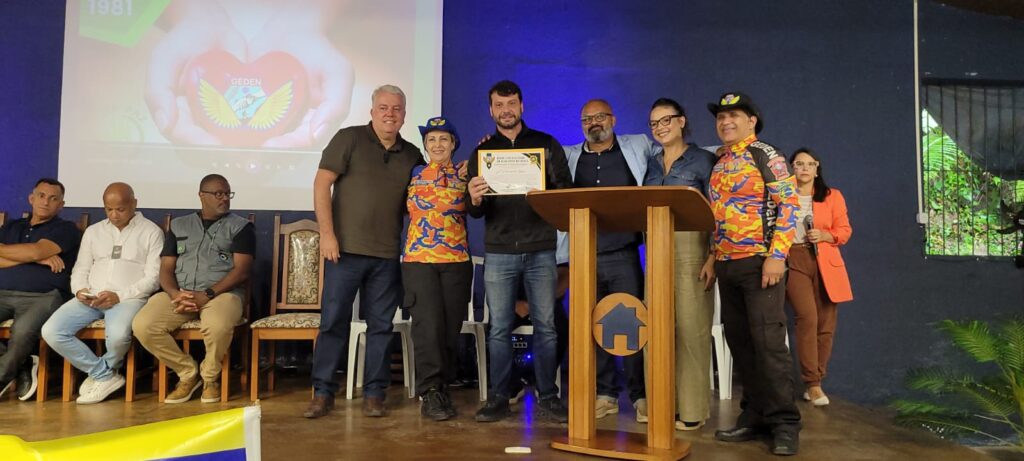 Comitê das Chuvas homenageia Grupo Especializado em Desastres Naturais