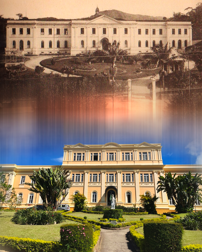 UCP inaugura exposição que retrata a história e revitalização da fachada do Campus Dom Veloso