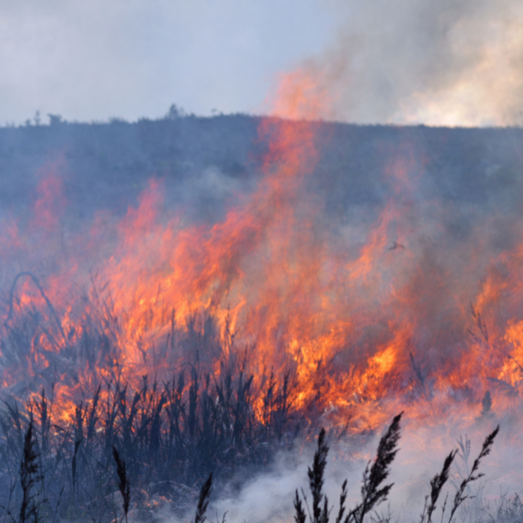 Incêndio de grandes proporções atinge o Açu