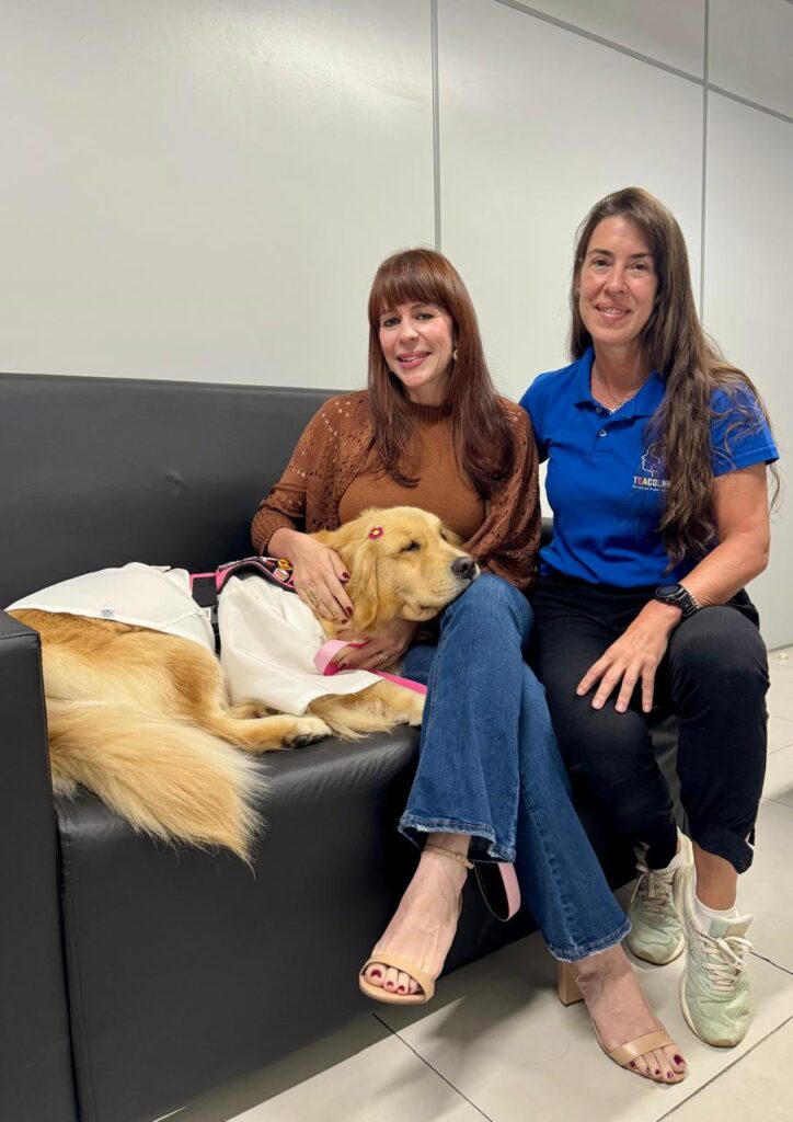 Secretária de Saúde reforça a importância do projeto de terapia com animais em Petrópolis
