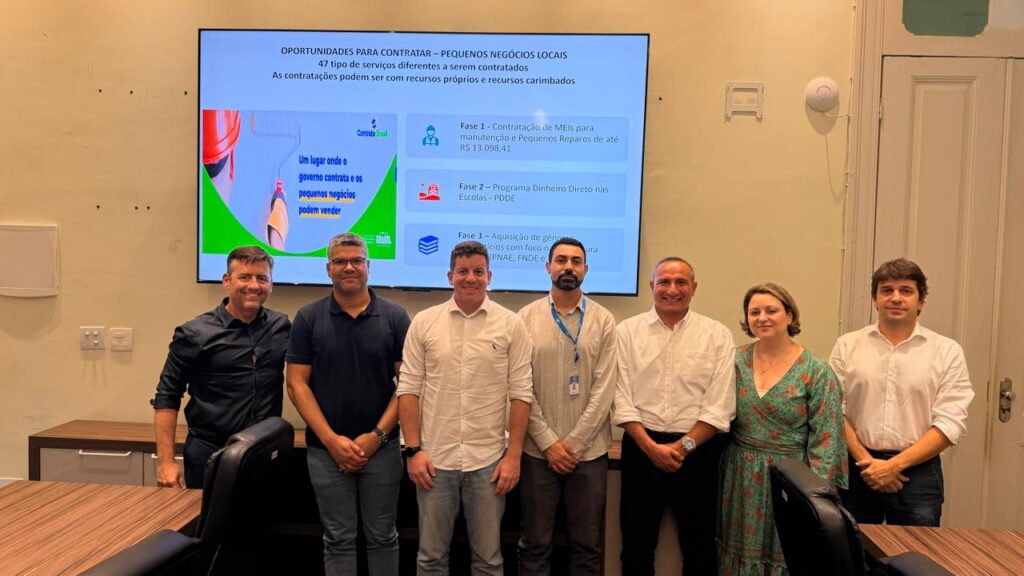 Prefeitura e Sebrae RJ firmam parceria para ampliar participação de microempreendedores locais em contratações de serviços para o município